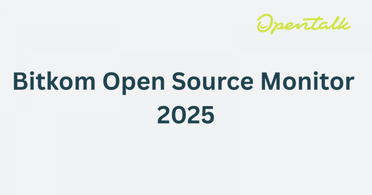 Point Source Monitor Open Source Monitor 2025: How OSS is used in business and ...
