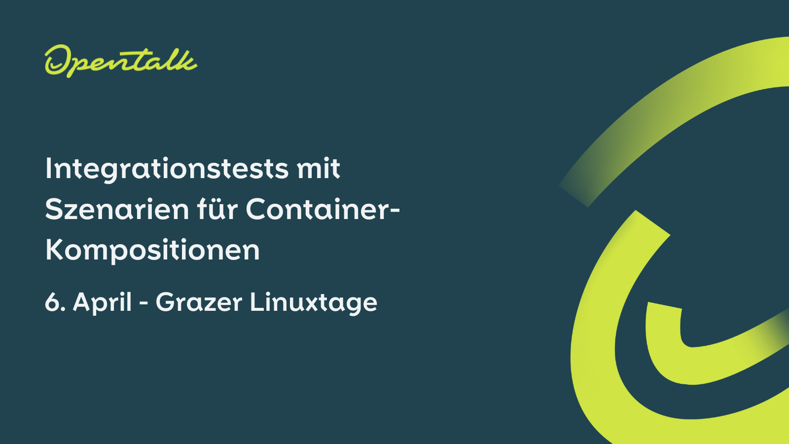 Grazer Linuxtage am 6. April